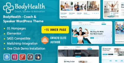 BodyHealth Fitness & Workout WordPress Theme