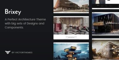 Brixey – Responsive Architecture WordPress Theme