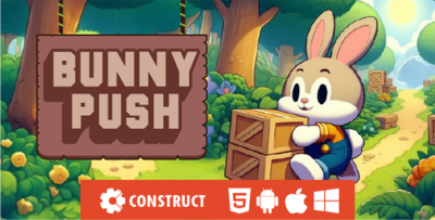 Bunny Push - HTML5 Mobile Game