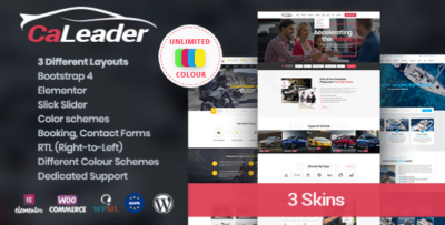 CaLeader - Car Dealer WordPress Theme