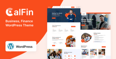 Calfin - Business Finance WordPress Theme