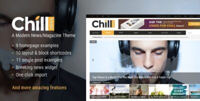 Chill News - Magazine Theme