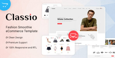 Classio Fashion Responsive OpenCart 3 Theme