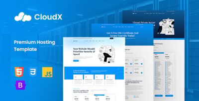 CloudX - Premium Hosting Template