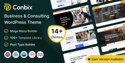 Conbix - Business Consulting WordPress Theme