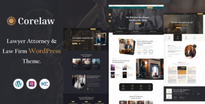 Corelaw - Lawyer & Law Firm WordPress Theme