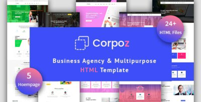 Corpoz - Business Agency Multipurpose HTML Template