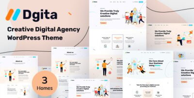 Dgita - Creative Digital Agency WordPress Theme