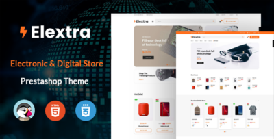 Elextron - Multipurpose Prestashop Electronics Theme