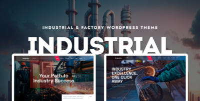 Endustry Industrial & Factory WordPress Theme