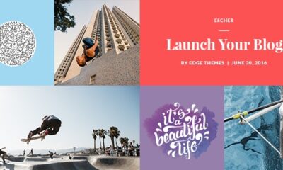 Escher - Blog Theme