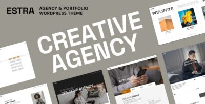 Estra - Agency Portfolio & Creative Elementor Theme