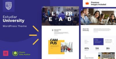 Estudiar - University School WordPress Theme