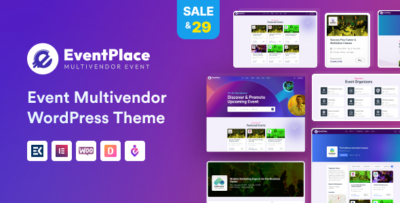 Eventplace - Multivendor Event Management WordPress Theme