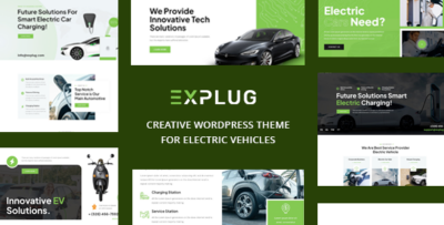 Explug - EV WordPress Theme