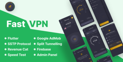 Fast VPN - Flutter SSTP Protocol Vpn App