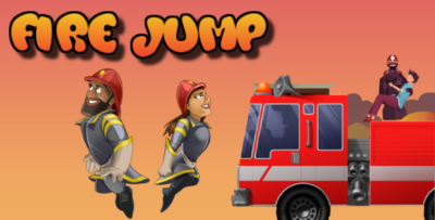 Fire Jump Endless Infinite HTML 5 Contruct game