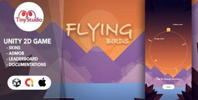 Flying Bird - Unity project