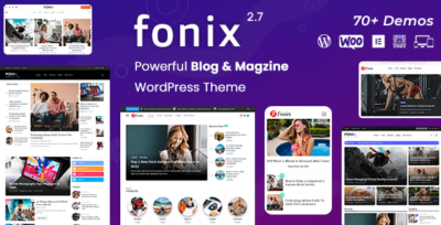 Fonix - Newspaper & Magazine WordPress Theme v2.9