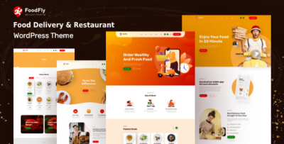 Foodfly- Fast Food Delivery & Restaurant WordPress Theme