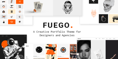 Fuego - Creative Portfolio WordPress Theme