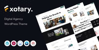 Fxotary - Digital Agency Wordpress Theme