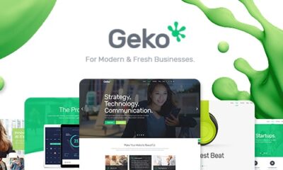 Geko - Startup WordPress Theme