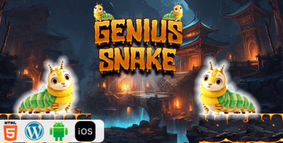 Genious Snake - HTML5 Construct3 Game