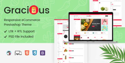 Gracious - Responsive Prestashop Theme