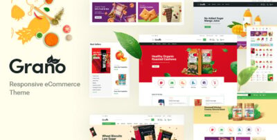 Grano - Organic & Food Responsive Prestashop Theme