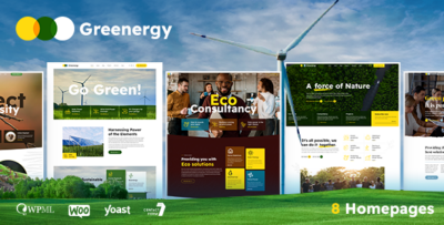 Greenergy - Ecology & Environment WordPress Theme