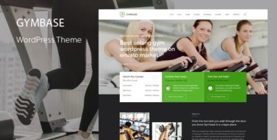 GymBase - Responsive Gym Fitness WordPress Theme v15.5