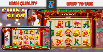 HTML China Town Slot Game