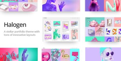 Halogen - Innovative Portfolio Theme