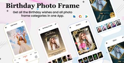 Happy Birthday Photo Frames - Frame Maker App - Birthday Photo Maker - Birthday Photo Frames