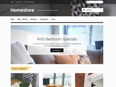 Homestore Storefront Theme for WooCommerce