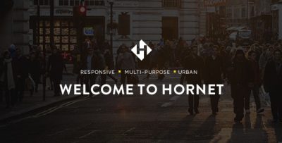 Hornet - Urban Multipurpose Theme