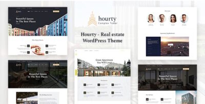 Hourty – Real Estate Classify WordPress Theme