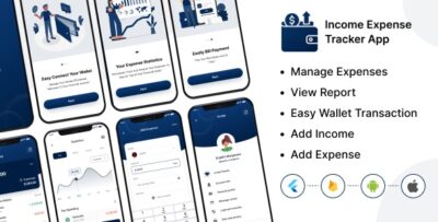 Income & Expense tracker - Flutter App Source Code
