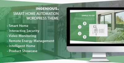 Ingenious - Smart Home Automation WordPress Theme