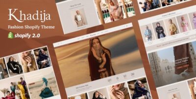 Khadija - Muslim Fashion Clothing Shopify Theme