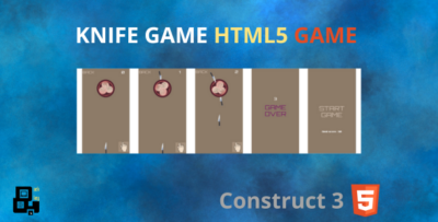 Knife bow html5 game