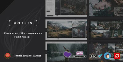 Kotlis - Photography Portfolio WordPress Theme