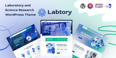 Labtory - Laboratory and Science Research WordPress Theme