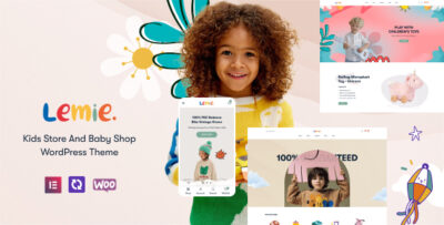 Lemie – Kids Store and Baby Shop WordPress Theme