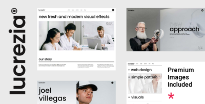 Lucrezia - Creative Agency Theme