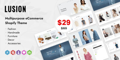 Lusion - Multipurpose eCommerce Shopify Theme