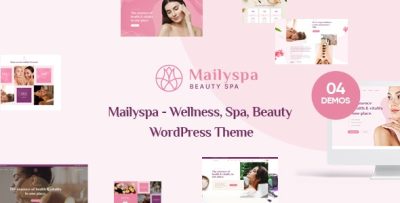 Mailyspa - Beauty & Wellness WordPress Theme