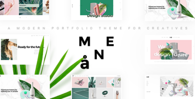 Måne - Creative Portfolio Theme