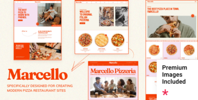 Marcello - Pizza Restaurant Theme